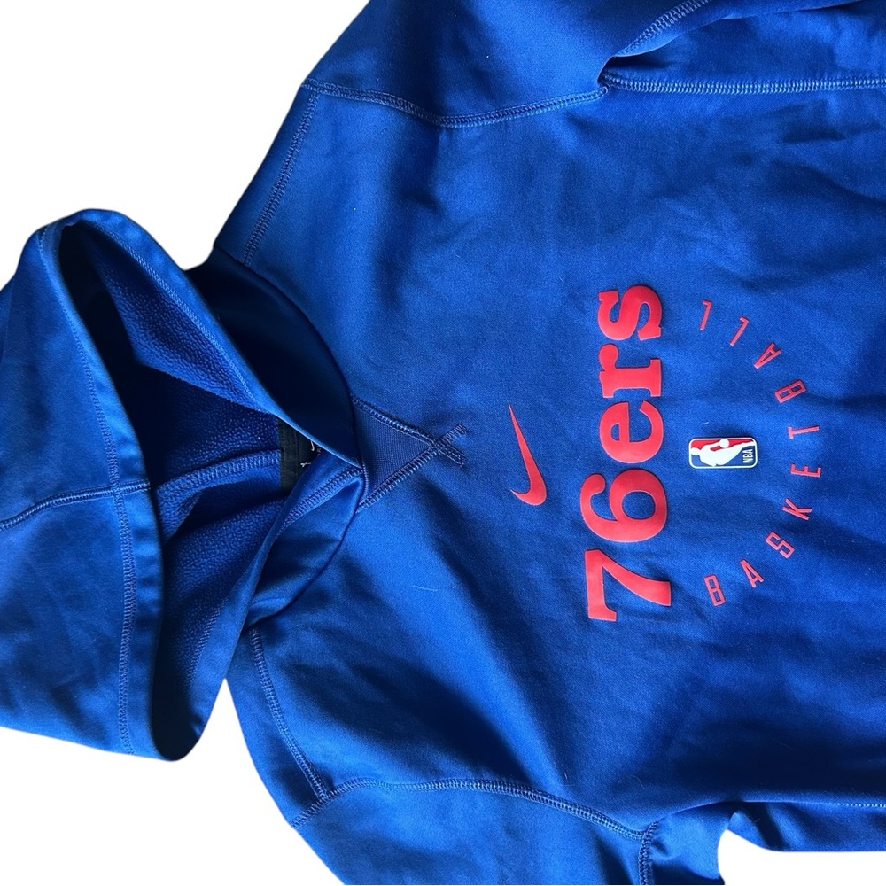 Blue Sixers Nike Hoodie